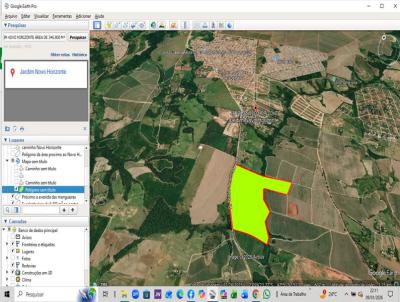 �rea para Venda, em , bairro Jardim Novo Horizonte